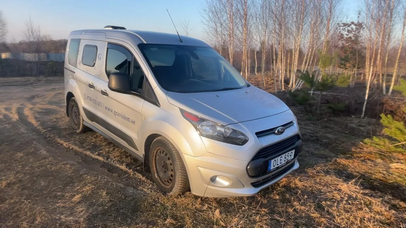 Ford Transit Connect camper conversion