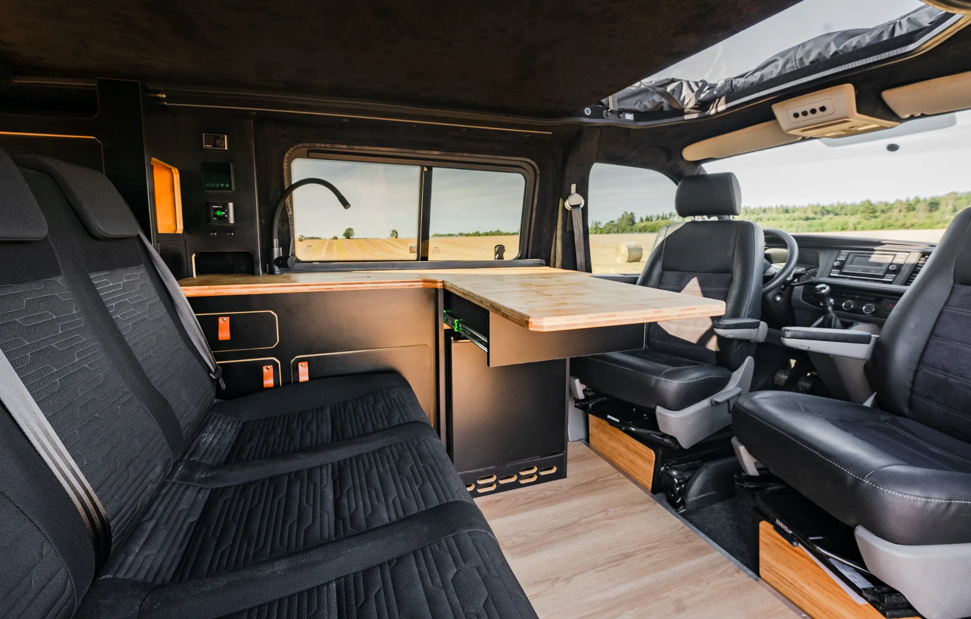 VW Transporter T6.1 LWB camper conversion